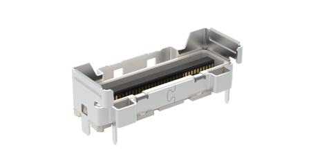 G991B322HR Amphenol Communications Solutions G991B322 Series Vertical Receptacle Edge Connector, PCB, 74-Contacts, 0.6mm Pitch,