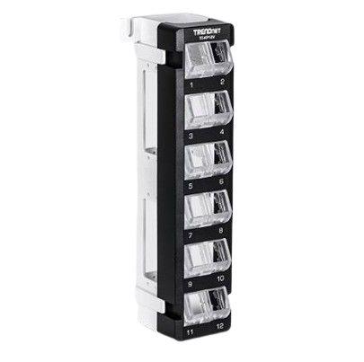 TC-KP12V Trendnet TC Series 12 Port Patch Panel 255mm Black