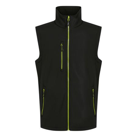 TRA915-03Y-70 Regatta Professional TRA915 Black/Lime Bodywarmer, L