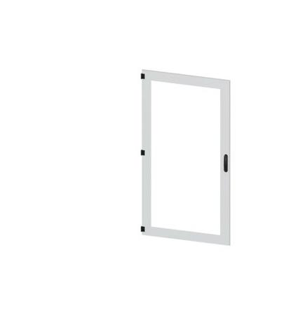 8MF1890-2UT15-0BE2 Siemens 8MF18 Series Glass, Steel RAL 7035 Glazed Door, 1800mm H, 900mm W for Use with SIVACON 8MF1