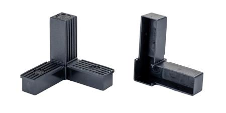 274-1115 RS PRO 3-Way Connector Square Tube Connector, Strut Profile 25 mm