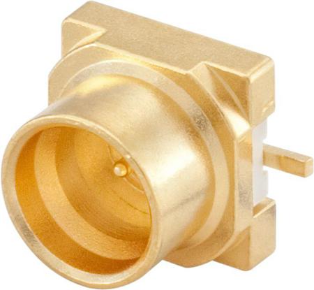 19S10H-40ML5 Rosenberger SMP Series, Plug PCB Mount SMP Connector, 50Ω, Solder Termination, Straight Body