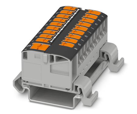 1019562 Phoenix Contact Distribution Block, 19 Way