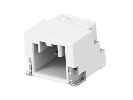 2360538-2 TE Connectivity ERNI MicroCon Series Right Angle Surface PCB Header, 12 Contact(s), 0.8 mm Pitch, 2 Row, Shrouded