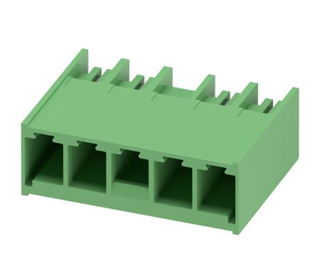 1717035 Phoenix Contact, 7.62mm Pitch, PC 6, 4 Way, Pluggable Terminal Block, Header, Plug-In,
