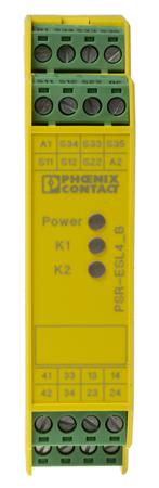 2981059 Phoenix Contact PSRclassic PSR-SCP- 24UC/ESL4/3X1/1X2/B 1 Auxiliary Contacts Safety Relay 24V ac/dc, Dual-Channel 3