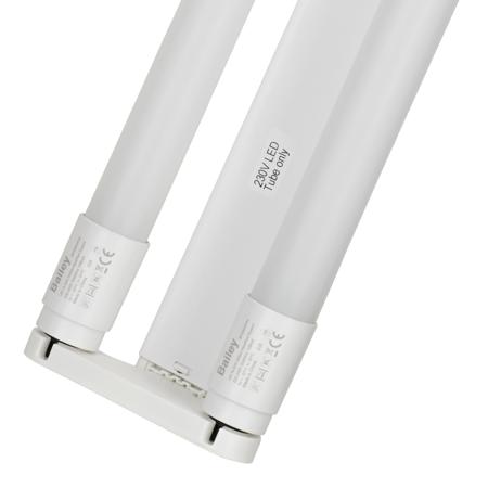 145097 LED Tube Fixture T8 120cm G13 2x36W IP20