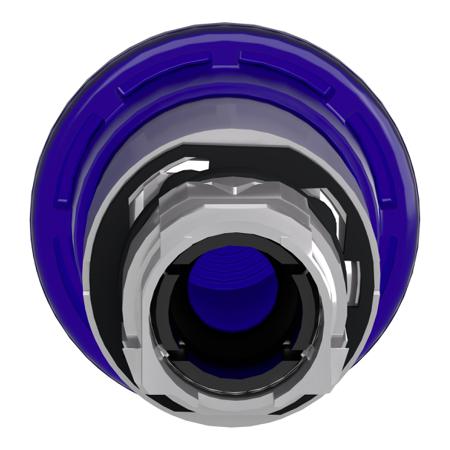 ZB4BW463 Schneider Electric Harmony XB4 Series, Blue Push Button Head, Spring Return, 22mm Cutout