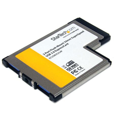 ECUSB3S254F StarTech.com 2 Port USB A Express Card USB 3.0  Card
