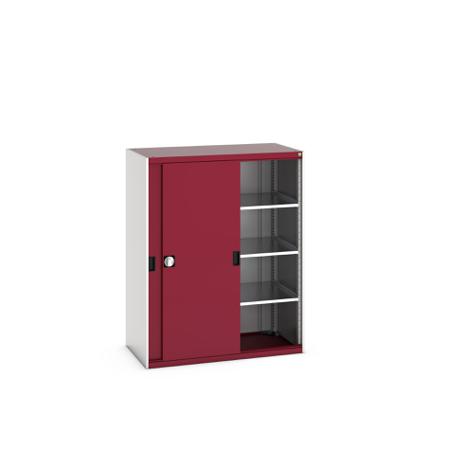 40022094-24V Bott 2 Door Sheet Steel Floor Standing Cupboard, 1300 X 650 X 1600mm