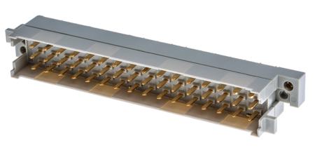 09060482905 HARTING 09 06 48 Way 5.08mm Pitch, Type F Class C1, 3 Row, Straight DIN 41612 Connector, Plug