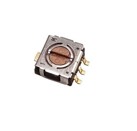 CS-4-13NTB Nidec Components CS-32, 3 Position Rotary Selector Switch, 0.5 VA, Gull Wing