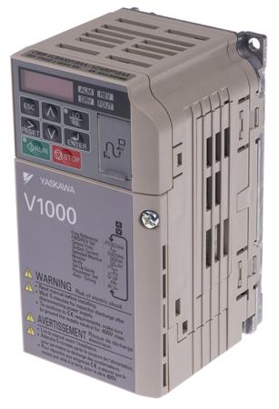 VZAB0P1BAA Omron Inverter Drive, 0.18 kW, 1 Phase, 230 V, 800 mA, V1000 Series