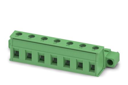 1858921 Phoenix Contact, 7.62mm Pitch, GIC 2.5/ 7-STF-7.62, 7 Way, , Pluggable Terminal Block, Inverted Plug, Cable Mount,
