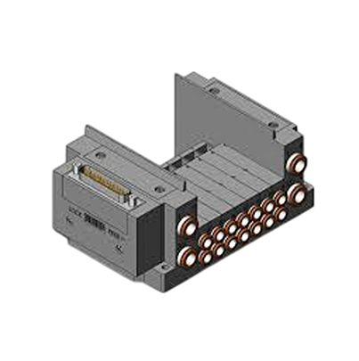 SS5Y5-10F1-07B-C6-NA SMC SY5000 series 7 station One-Touch Fitting 6 mm Manifold Base for use with Valve,