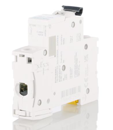 A9F54106 Schneider Electric , Acti 9 iC60H MCB Mini Circuit Breaker 1P, 6 A, 10 KA, Curve C