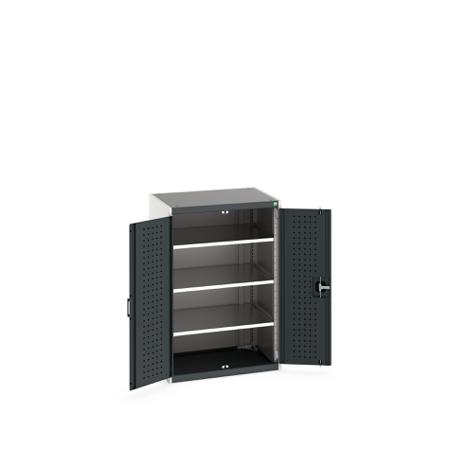40020112-19V Bott 2 Door Sheet Steel Floor Standing Cupboard, 800 X 650 X 1200mm