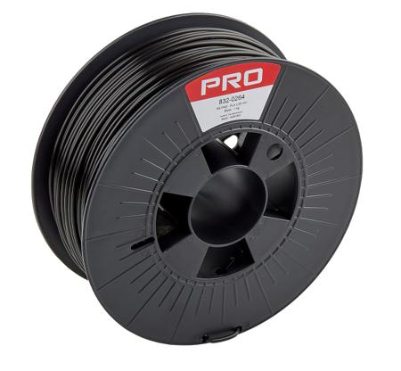 832-0264 RS PRO 2.85mm Black PLA 3D Printer Filament, 1kg