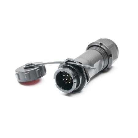 304-735 RS PRO Industrial Circular Connectors, 7 Contacts, In-line, SY13 Connector, Socket, Male, IP67