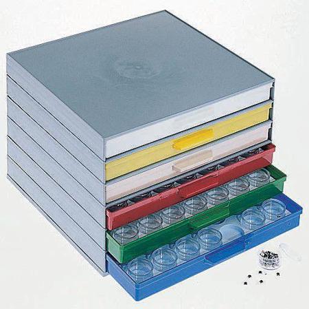 A1-1-6-BUNT-SMD Licefa 6 Drawer Storage Unit, 190mm x 272mm