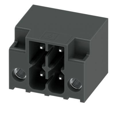 1874014 Phoenix Contact Wave Soldering Mount PCB Header, 4 Contact(s), 3.5 mm Pitch, 2 Row, Shrouded
