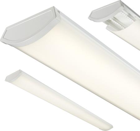 PRCLED4 Knightsbridge 43 W LED Batten Light, 230 V, 1.229 m Long, IP20