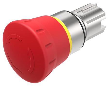 45-2C36.2920.000 EAO 45 Series, Twist Release, Emergency Stop Push Button Head