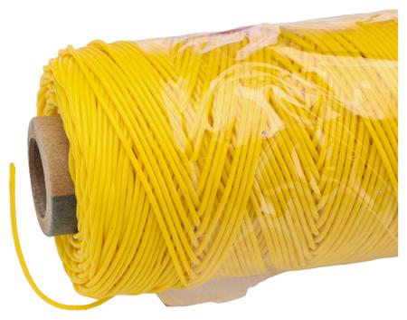665-320 RS PRO Lacing Cord Yellow Nylon Core, PVC Coated 1 mm x 500m