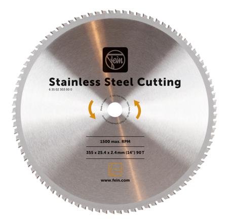 63502303000 FEIN, 90 Teeth Per Inch Steel Circular Saw Blade, Pack of 1