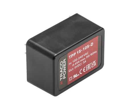 TPP-15-105-D TRACOPOWER Embedded Switch Mode Power Supply SMPS