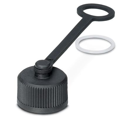 1456187 Phoenix Contact Female Circular Connector Dust Cap, Shell Size M12 IP67 Rated