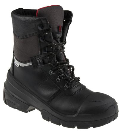 8402241 uvex Quatro Pro Black, Grey Steel Toe Capped Men's Ankle Safety Boots, EU 41
