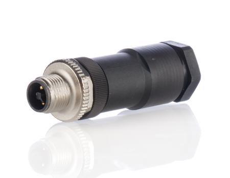 1404643 Phoenix Contact Circular Connector, 4 Contacts, Cable, M12 Connector, Plug, Male, IP67, SACC Series