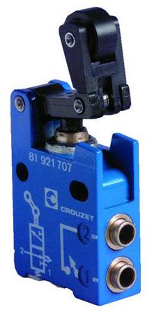 81922010 Crouzet Pneumatic Relay Pneumatic Manual Control Valve, 2.5mm, III B