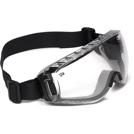PSGPIL2-L16 Bolle Safety PILOT, Scratch Resistant Anti-Mist Safety Goggles with Clear Lenses