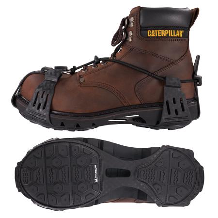 16922 Ergodyne S Brown Rubber Corded Ice Traction Grippers