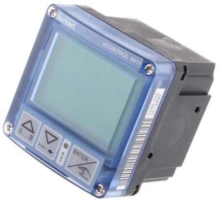 177455 Burkert Compact Mount Flow Controller, Analogue, PTM, PWM Output, 24 V dc, DN 6 → 65 mm Pipe