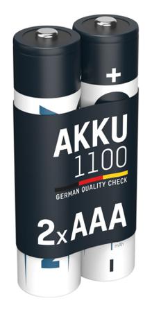 5035222 Ansmann NiMH Rechargeable AAA Battery, 1.1Ah, 1.2V