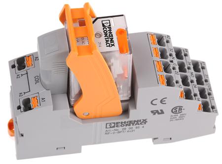 2903304 Phoenix Contact DIN Rail Power Relay, 230V ac Coil, 5A Switching Current, 4PDT