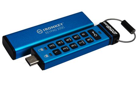 IKKP200C/256GB Kingston IronKey Keypad 200C 256 GB USB 3.2 USB Flash Drive