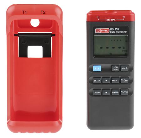 123-3218 RS Pro Digital Thermometer, 2 Input Handheld, J, K Type Input