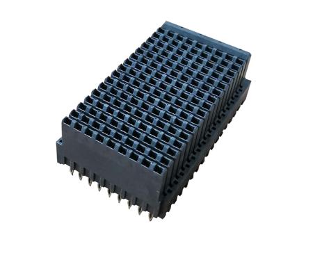 RVPX-J16EM1 Amphenol Socapex, RVPX - VITA 46 1.8mm Pitch VITA 46 Right VITA 46 Backplane Connector, Male, Vertical, 16 Column, 9