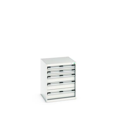 40019035-16V Bott 5 Cabinet, Steel, 800mm x 650mm x 650mm, Light Grey
