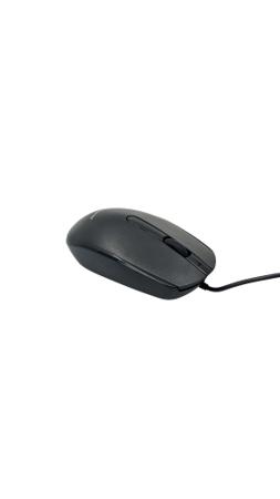 MOU-BIO100-BK Ceratech  3 Button Wired Optical Mouse Black