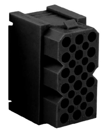SMS18R1 Souriau Sunbank by Eaton, SMS Female Connector Housing, 18 Way, 6 Row