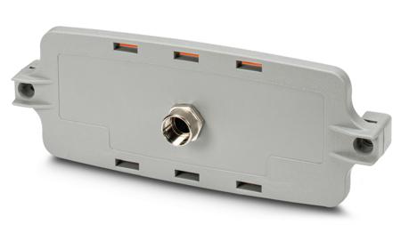 1050381 Phoenix Contact ECS Series Polycarbonate Front Plate, 30mm H, 62mm W, 163mm L for Use with ECS