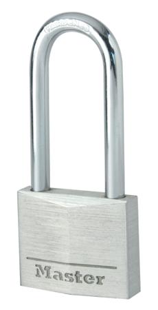 9140EURDLH Master Lock Padlock Weatherproof Aluminium Padlock, Keyed Alike, 6mm Shackle, 40mm Body