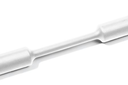 309-50489 HellermannTyton Heat Shrink Tubing, White 4.8mm Sleeve Dia. x 60m Length 2:1 Ratio, TF21 Series