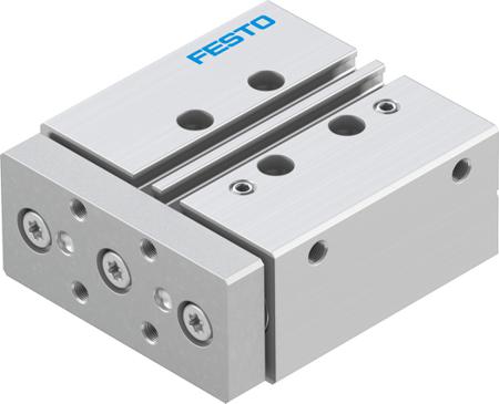 DFM-16-25-P-A-GF Festo Pneumatic Guided Cylinder - 170834, 16mm Bore, 25mm Stroke, DFM Series, Double Acting
