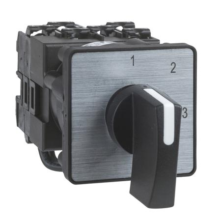 K1F003MLH 3 positions 45 °, 315 ° Rotary Cam Switch, 690 V ac, 5.6 A @ 230 V ac, Handle